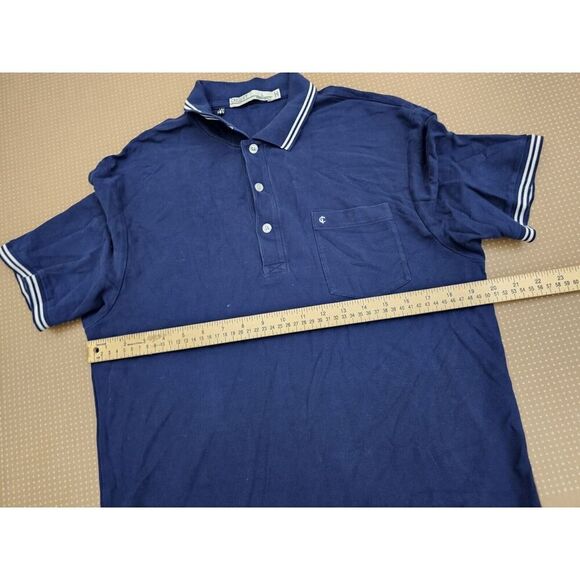 Criquet Polo Shirt Womens Large Blue Casual Golf Preppy Polo Shirt Lightweight - Picture 8 of 11